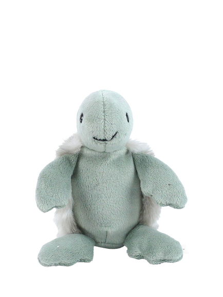 Mon Ami Taylor Turtle Small Plush Rattle - view 2, Multi