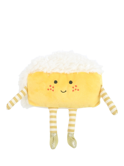 Mon Ami Brie Cheese Soft Toy, Multi