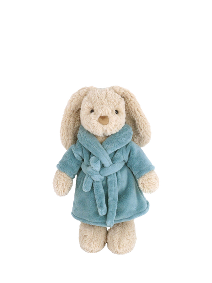 Mon Ami Harlow Bathtime Bunny Soft Toy, Blue - view 2, Multi