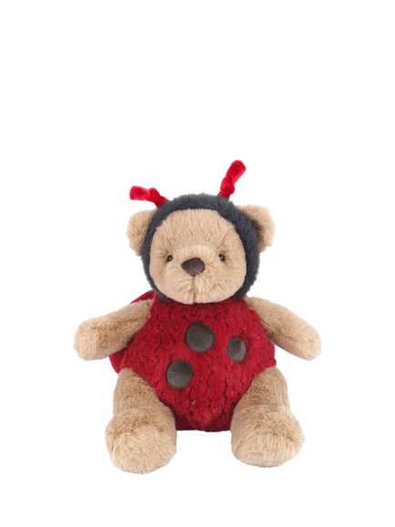 Mon Ami Leah Ladybug Bear Soft Toy, Multi