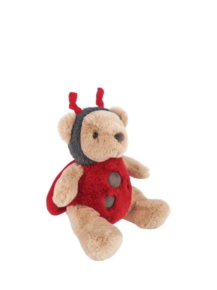Mon Ami Leah Ladybug Bear Soft Toy - view 2, Multi