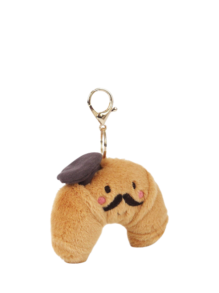 Mon Ami Monsieur Croissant Bag Charm - view 2, Multi