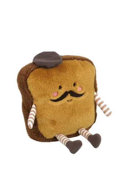 Mon Ami Monsieur Toast Soft Toy - view 2, Multi