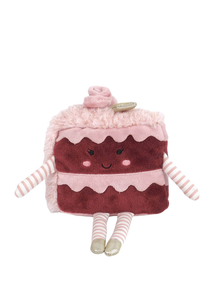 Mon Ami Velvet Cake Slice Soft Toy, Multi
