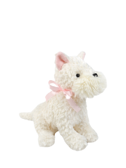 Mon Ami Wes Westie Dog Plush Soft Toy, Multi