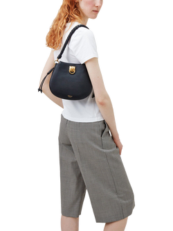Mulberry Mini Iris Hobo Bag, Black - view 2, Black