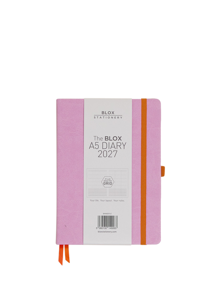 BLOX A5 Diary 2027, Lilac, Purple Lilac