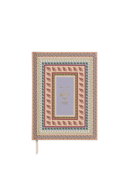 Rifle Paper Co. Paisley Fabric Hard Cover Planner 2027, Multi Multi