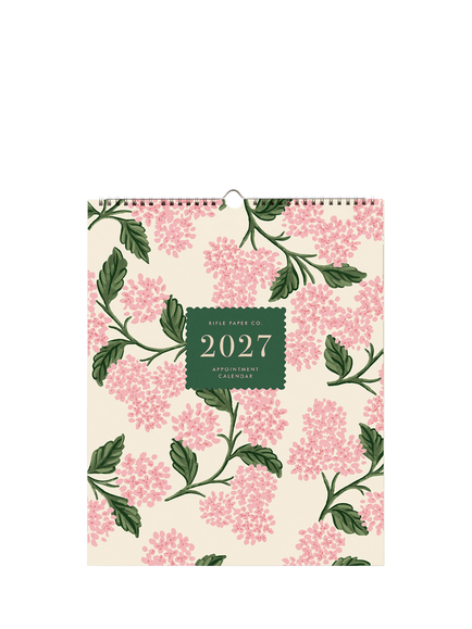 Rifle Paper Co. Floral Appointment Calendar 2027, Multi Multi