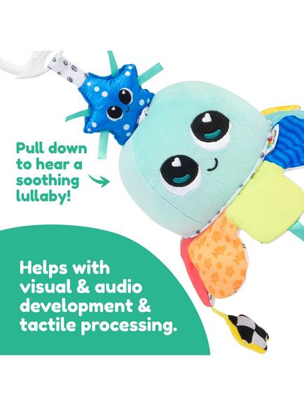 Lamaze Soothing Salty Sam Stroller Toy - view 2, Blue Multi