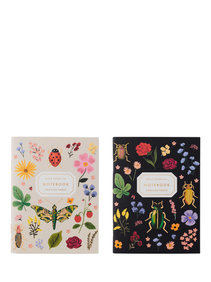 Rifle Paper Co. Curio Pocket Notebook, Set of 2 - view 2, Multi Multi