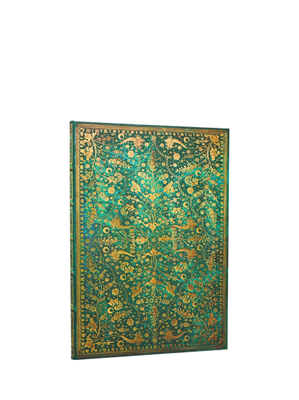 Paperblanks Emerald Flower Diary 2027, Grande, Multi Multi