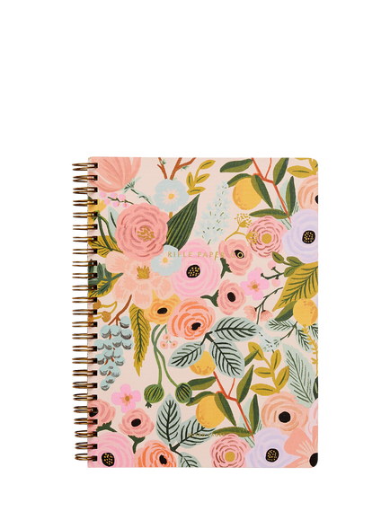 Rifle Paper Co. Garden Party Soft Cover Spiral Notebook, Multi Multi
