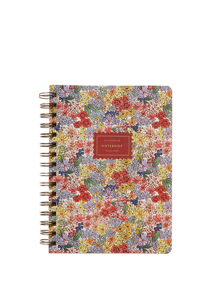 Rifle Paper Co. Mimi Soft Cover Spiral Notebook, Multi Multi