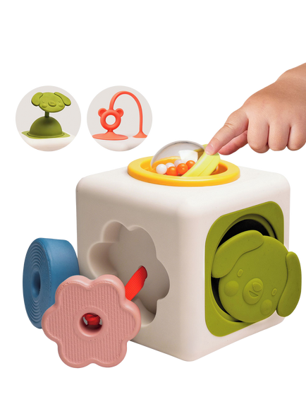 Taf Toys Peek & Play Cube, Multi
