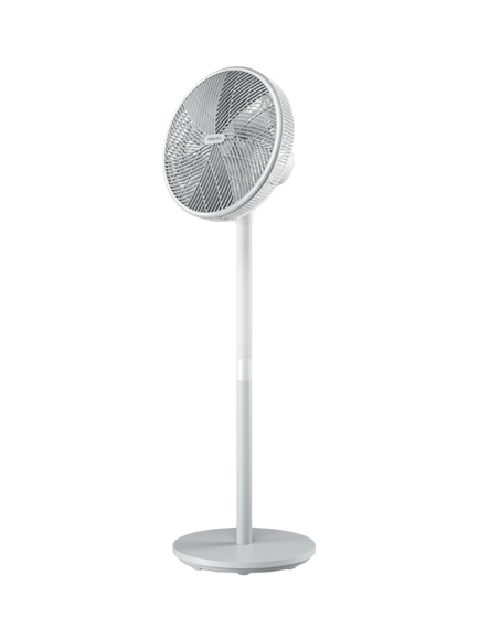 Philips Series 2000 Pedestal Fan, White, White