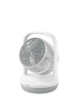 Philips 2000 Series Table Fan, White, White