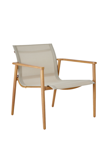 John Lewis OUTLET Sahara Garden Lounge Chair, Like New, Mocha, Mocha