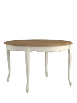 Laura Ashley OUTLET Provencale 4-6 Seater Fixed Dining Table, Ivory, Ivory