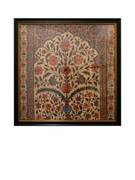 Brookpace Lascelles 'Tapestry' Floral Framed Print, 85 x 85cm, Multi