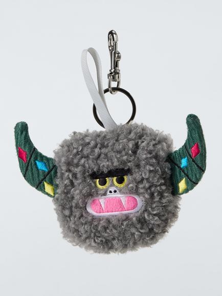 John Lewis The Enthusiast Drizzle Yeti Tree Decoration/Bag Charm, Multi, Multi