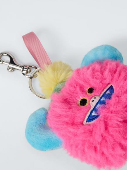 John Lewis The Enthusiast Flurry Yeti Tree Decoration/Bag Charm, Multi - view 2, Multi