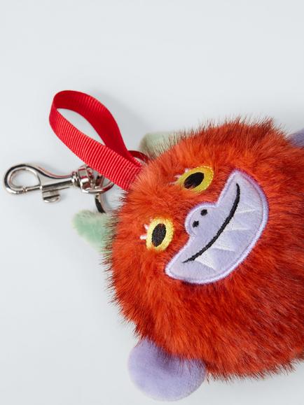 John Lewis The Enthusiast Smirr Yeti Tree Decoration/Bag Charm, Multi - view 2, Multi