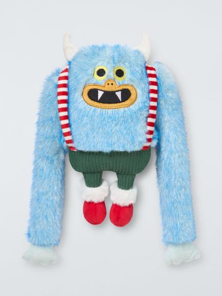 John Lewis The Enthusiast Snowball Yeti Plush Toy, Multi, Multi