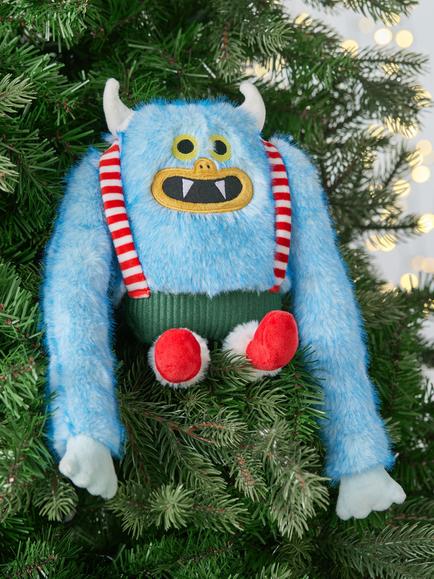 John Lewis The Enthusiast Snowball Yeti Plush Toy, Multi - view 2, Multi