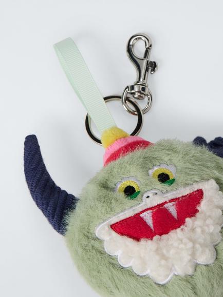 John Lewis The Enthusiast Tundra Yeti Tree Decoration/Bag Charm, Multi - view 2, Multi