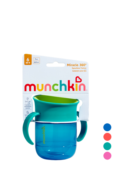 Munchkin Miracle 360 Cup, 6m+, Dark Blue, Dark Blue