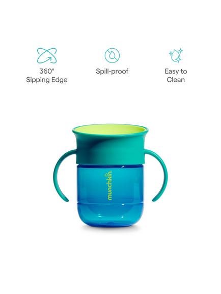 Munchkin Miracle 360 Cup, 6m+, Dark Blue - view 2, Dark Blue