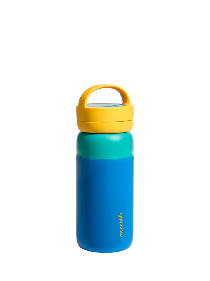 Munchkin Stay Cool Insulated Water Bottle, 24m+, Blue
