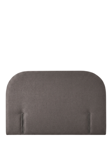 Silentnight Drift Headboard, Double, Woven Slate Grey