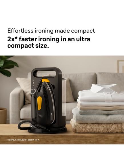 Braun UpStyle 2 Steam Generator Iron, Black - view 2, Black