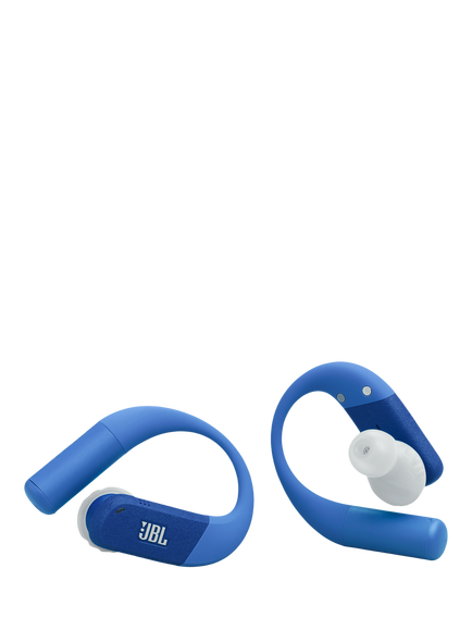 JBL Endurance Peak 4 Noise Cancelling True Wireless Bluetooth In-Ear Headphones with Mic, Blue, Blue