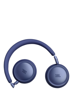 JBL Live 680NC Adaptive Noise Cancelling Wireless Bluetooth On-Ear Headphones, Blue - view 2, Blue