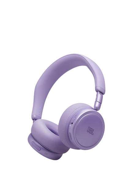 JBL Live 680NC Noise Cancelling Wireless Bluetooth On-Ear Headphones with Mic/Remote, Purple, Purple