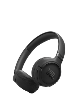 JBL Tune 680NC Noise Cancelling Wireless Bluetooth Over-Ear Headphones with Mic, Black, Black