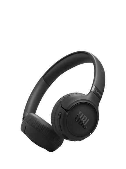 JBL Tune 680NC Noise Cancelling Wireless Bluetooth On-Ear Headphones with Mic/Remote, Black, Black