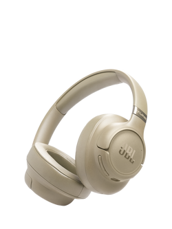 JBL Tune 780NC Noise Cancelling Wireless Bluetooth Over-Ear Headphones, Beige, Beige