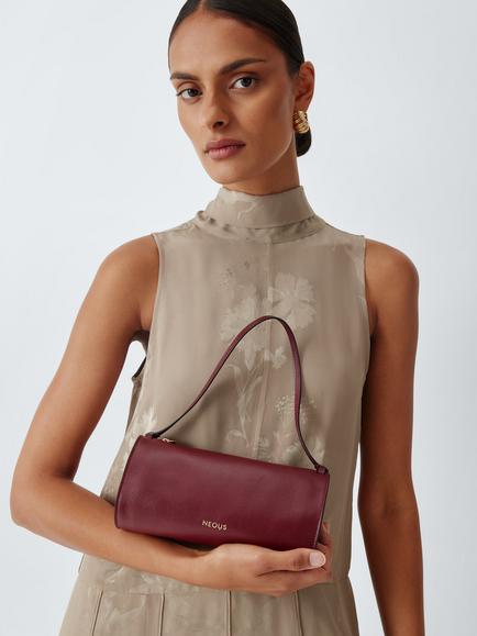 NEOUS Gemini Shoulder Bag, Burgundy - view 2, Burgundy