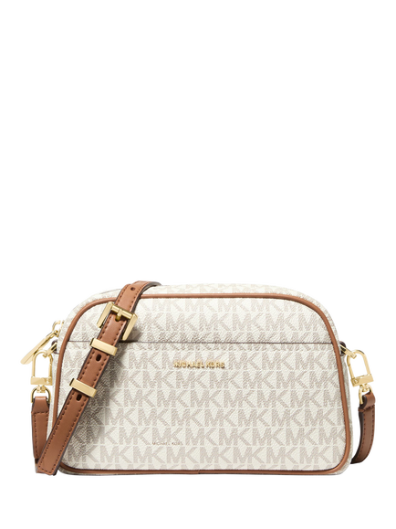 Michael Kors Jet Set Crossbody Bag, Vanilla, Vanilla
