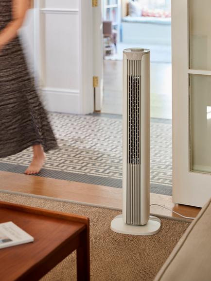 Meaco Sefte 36” Smart Tower Fan, White - view 2, White
