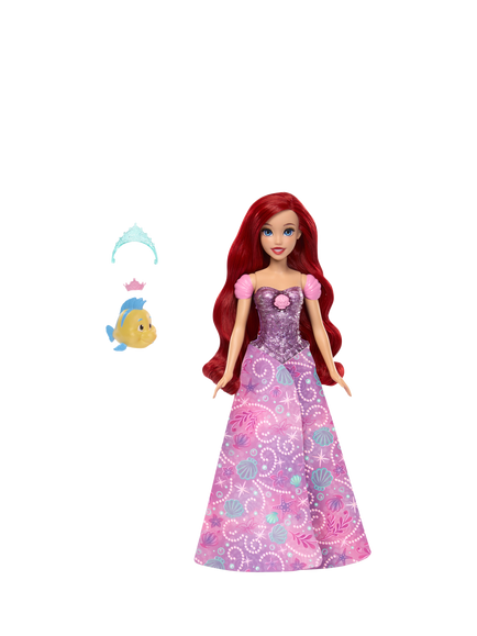 Disney Princess Little Mermaid Transforming Ariel Doll, Multi, Multi