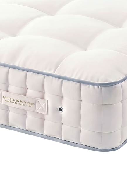 Millbrook Beds Hampshire Collection Chilworth 12000 Pocket Spring Zip Link Mattress, Medium Tension, Super King Size - view 2, White