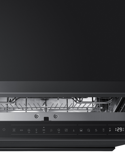 Samsung Series 7 DW80H77YBFFU4 Freestanding Dishwasher, Black - view 2, Black
