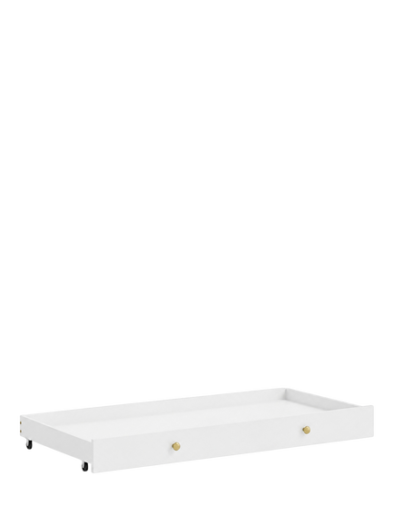 Little Acorns Celeste Underdrawer, White, White