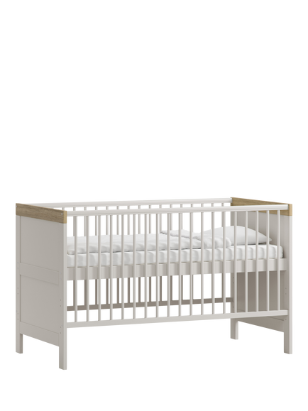 Little Acorns Florence Cotbed, Cashmere/Oak, Cashmere/Oak