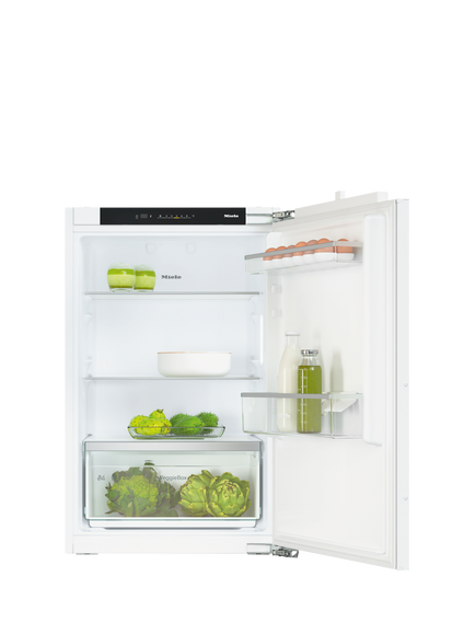Miele K7125E Integrated Fridge, Stainless Steel, Stainless Steel